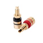 Speaker Binding Post Terminal - Manufacturer - 8mm Screw 43.5*15.5mm 9.7mm Ring