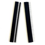 Pin Header - Manufacturer - 2.54mm 40 Pins Straight Single Row PCB Breakaway