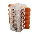 WAGO Splicing Connector - Manufacturer - 221-420 10 Poles 4mm2 Lever Type