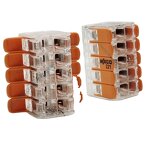 WAGO Splicing Connector - Manufacturer - 221-420 10 Poles 4mm2 Lever Type