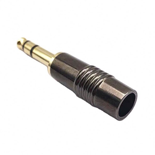 Stereo Jack Plug - Manufacturer - 6.35mm 1/4" Copper Tubes Mixer Metal