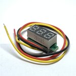Digital Voltmeter - Manufacturer - 0.28" Three-Line Red 0-100V Mini Display