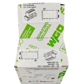 WAGO Terminal Connector - Manufacturer - 769-634/003-000 1.0x1.0mm 4-pole