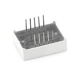 7 Segment LED Display - Manufacturer - 0.4" Red 2 Bit Common Cathode 10 PIN