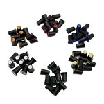 Potentiometer Knob - Manufacturer - 12*17mm Multicolor Knurled 6mm Shaft