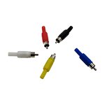 RCA Connector - Manufacturer - Audio Video Solder Multi-color Plastic Handle