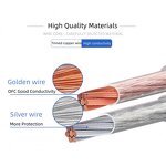 Speaker Cable - Manufacturer - 18awg 0.8mm2 Clear PVC Sheath HiFi Stage