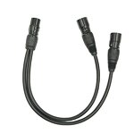 XLR Microphone Cable - Manufacturer - 2 Male to Female Shielded 0.25-10m