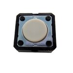 Tact Switch - Manufacturer - Round White SPST Touch 4pin SMD