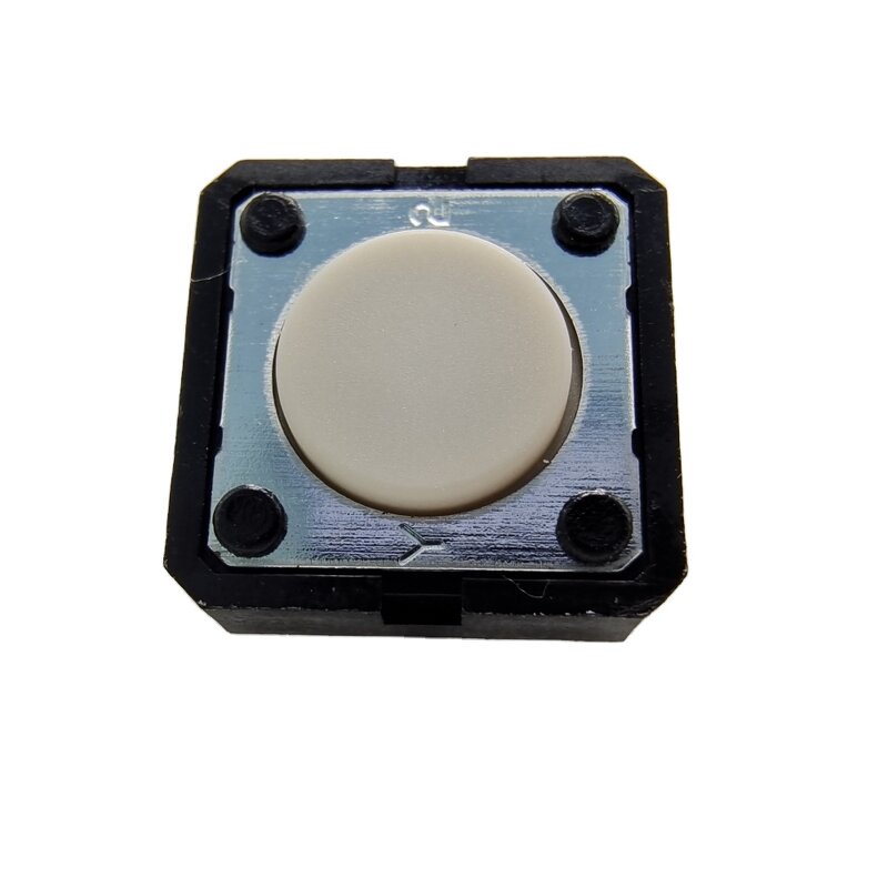 Tact Switch - Manufacturer - Round White SPST Touch 4pin SMD