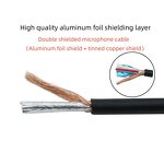 Microphone Cable - Manufacturer - 100m 2 PIN DIY Flexible HIFI Audio Soft