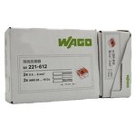 WAGO Splicing Connector - Manufacturer - 221-612 6mm2 450V 41A Lever Type