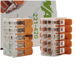 WAGO Quick Connector - Manufacturer - 221-420 10 Ports 4mm2 All Conductors