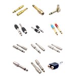 Stereo Jack Connector - Manufacturer - 3.5mm Gold Plated 3 Poles Metal