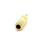 Audio Adapter - Manufacturer - 6.35mm to 3.5mm Female to Male Speaker Connector