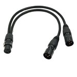 XLR Microphone Cable - Manufacturer - 2 Male to Female Shielded 0.25-10m