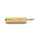 Audio Adapter - Manufacturer - 6.35mm to 3.5mm Female to Male Speaker Connector
