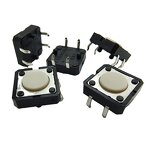 Tact Switch - Manufacturer - B3F-4000 12*12*4.3mm Mini 4 Pin DIP 50mA