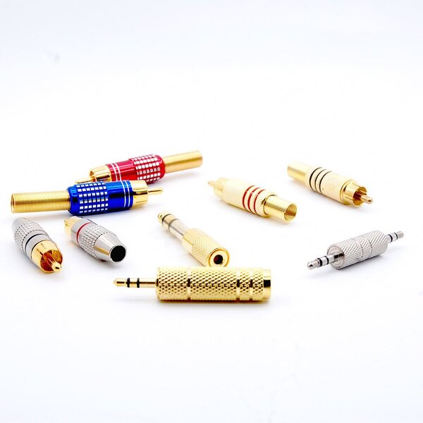 Audio Adapter - Manufacturer - 6.5mm 6.35mm Male to 3.5mm Female