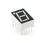 7 Segment LED Display - Manufacturer - 0.5" Red 1 Bit Common Anode 10 PIN