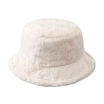 Bucket Hat - Manufacturer - Fluffy Faux Fur Winter Warm Travel Sports Ski Cap