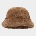 Bucket Hat - Manufacturer - Women Inter Bucket Faux Fur Winter Sports Ski Hat