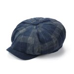 Newsboy Hat - Manufacturer - New Canvas Striped Street Outdoor Octagonal Beret Hat