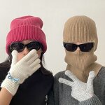Beanie Hat - Manufacturer - Funny Knit Mask Full Face Ski Ear Protection Winter Hat