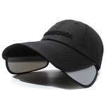 Baseball Cap - Manufacturer - Outdoor Summer Retractable Brim Quick-Dry Mesh Sport Cap