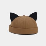 Docker Cap - Manufacturer - Cat Ear Brimless Skull Cap Worker Sailor Retro Hat