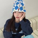 Bucket Hat - Manufacturer - New Crochet Embroidered Handmade Knit Fisherman Outdoor Cap