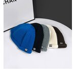 Fisherman Beanie - Manufacturer - Unisex Elastic Knit Lightweight Cuffed Dock Cap
