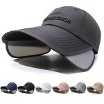Baseball Cap - Manufacturer - Outdoor Summer Retractable Brim Quick-Dry Mesh Sport Cap