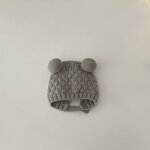 Beanie Hat - Manufacturer - Winter Newborn Baby Girls Bear Design Customizable Logo Hat