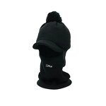 Balaclava - Manufacturer - New Knitted Visor Pompom Winter Face Ear Cover Neck Warmer