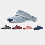 Bucket Hat - Manufacturer - Unisex Retro Denim Hollow Summer Sun Protection Striped Hat