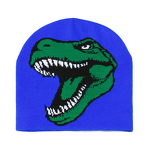 Beanie Hat - Manufacturer - Wholesale Cartoon Dinosaur Jacquard Custom Logo Winter Knitted Hat