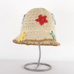Sun Hat - Manufacturer - Women Handmade Crochet Straw UV Protection Beach Wide Brim Cap