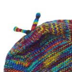 Knitted Hat - Manufacturer - New Autumn Winter Strap Gradient Color Warm Pullover Cap