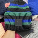 Beanie Hat - Manufacturer - Designer Plaid 100% Wool Ski Bob Cap - Customizable Brand