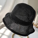 Sun Hat - Manufacturer - Wholesale Women Cotton Linen Breathable Straw Bucket Hat