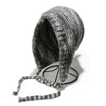 Knitted Hat - Manufacturer - New Autumn Winter Strap Gradient Color Warm Pullover Cap