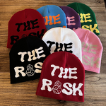 Knitted Hat - Manufacturer - Winter Outdoor Windproof Running Ski Knitted Letter Jacquard Hat