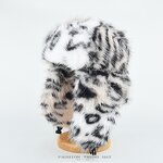 Trapper Hat - Manufacturer - Faux Rabbit Fur Leopard Russian Ushanka Ski Hunting Hat