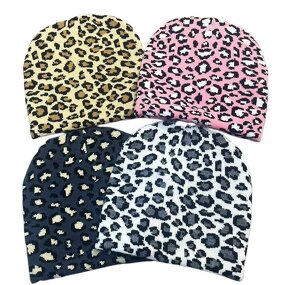 Beanie Hat - Manufacturer - Wholesale Women Leopard Print High-end Autumn Winter Knitted Hat