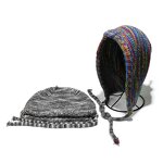 Knitted Hat - Manufacturer - New Autumn Winter Strap Gradient Color Warm Pullover Cap