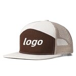 Snapback Cap - Manufacturer - Custom Logo Richardson 7 Panel Camo Mesh Trucker Hat