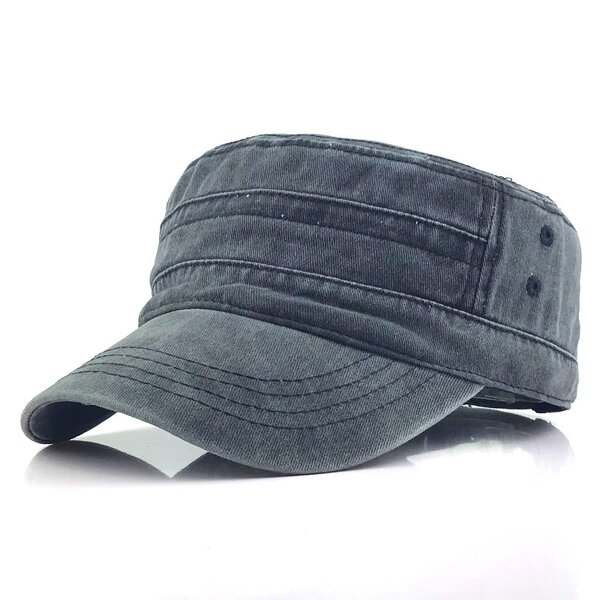 Dad Cap - Manufacturer - Unisex Vintage Washed Twill Adjustable Low Profile Cotton Cap