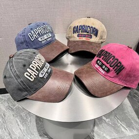 Baseball Cap - Manufacturer - Two Tone A-Frame 3D Embroidery Hip-Hop Adjustable Dad Hat