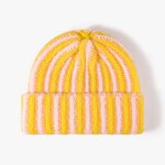 Beanie Hat - Manufacturer - Winter Outdoor Ski Warm Striped Windproof Knitted Hat